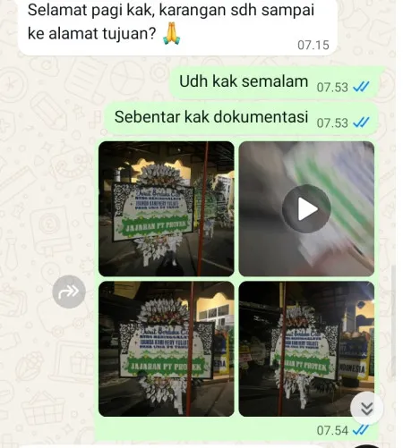 Pengiriman Papan Bunga Selamat Kawasan Scbd