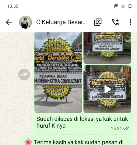 Pengiriman Papan Bunga Duka Kawasan Scbd