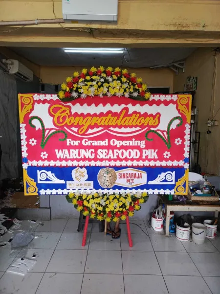 Papan Bunga Ucapan Selamat Kawasan Scbd